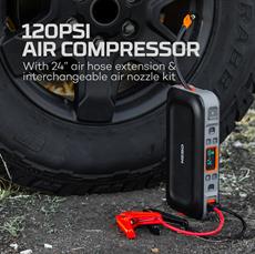 NEBO Assist Air - Jump Starter med luftkompressor & Powerbank NEB-PBK-0004-G, 5060945230684