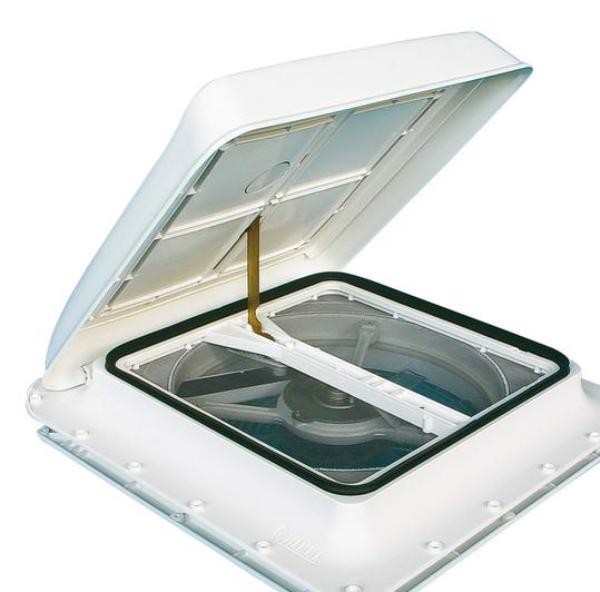 FIAMMA Turbo Vent, Vit, 40 x 40 cm.