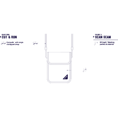 PACSAFE Coversafe X75 Pengakatt SVART